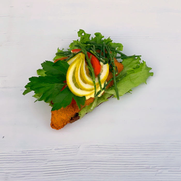 Smørrebrød med fiskefilet bestilles 2 dage i forvejen 