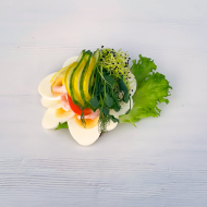 Smørrebrød med æg og tomat bestilles 2 dage i forvejen 