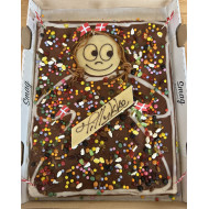 Wienerbrød kagemand/kone 15 pers. Afhentes efter kl. 7:30