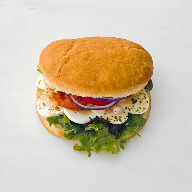 Sandwich med æg & rejer