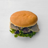 Sandwich med frikadelle Sandwich med frikadelle