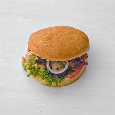 Sandwich m. kylling og chilimayo