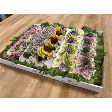 Pålægskage lille 1/2 plade, KUN mandag til lørdag