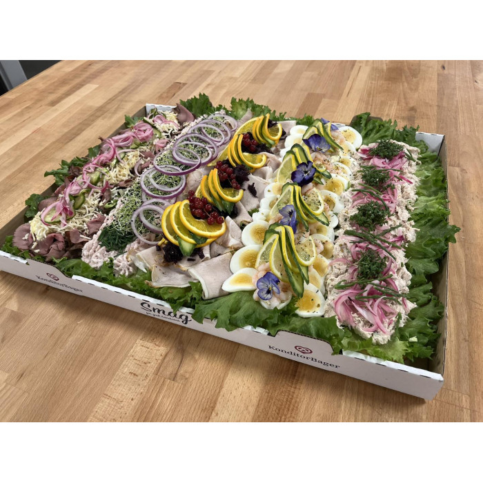 Pålægskage lille 1/2 plade