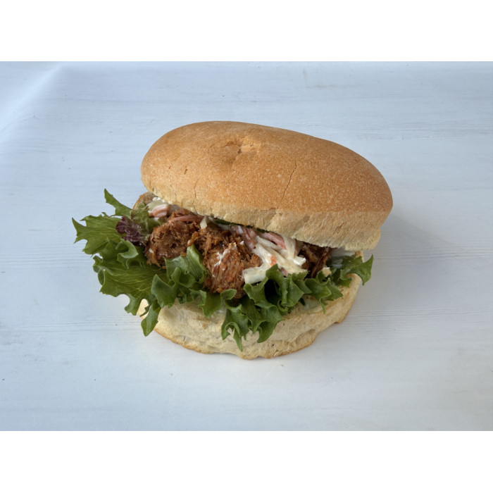 Pulled Pork sandwich m/coleslaw