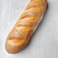 Stort franskbrød med birkes