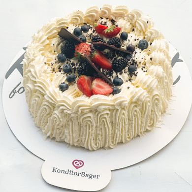 Stor gammeldags lagkage