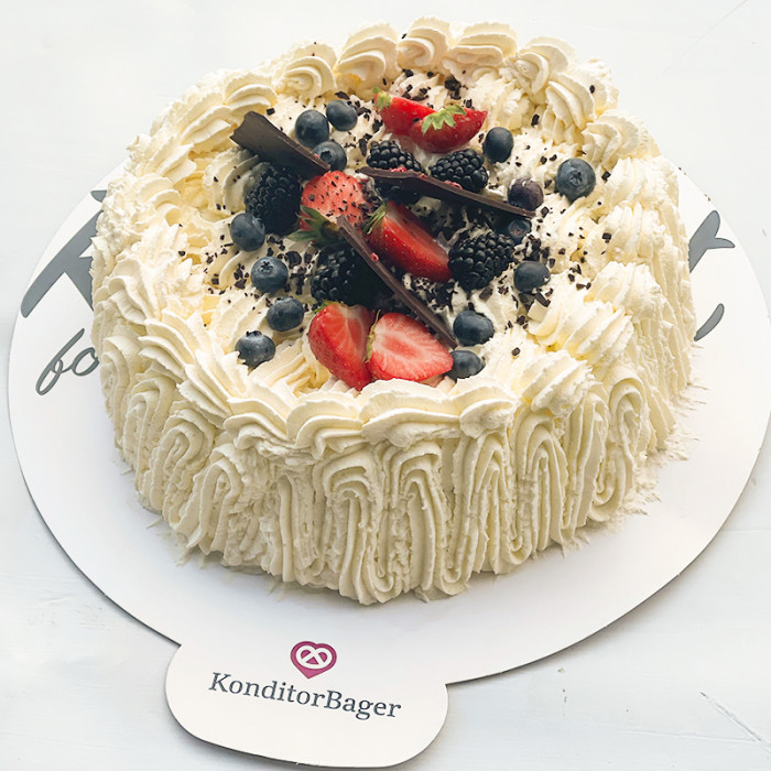 Stor gammeldags lagkage