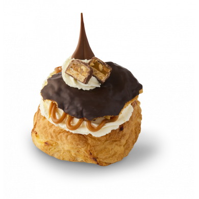 Fastelavnsbolle med chokobar