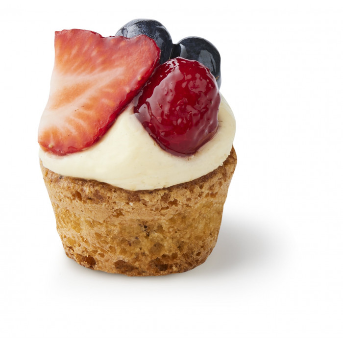 Mini forårskager (tapas kager)