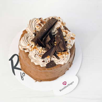 Komtessekage med blåbær 