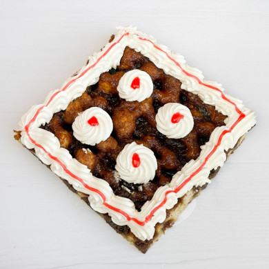 Brunsviger med fløde  (Afh. tidligst kl. 10.00)