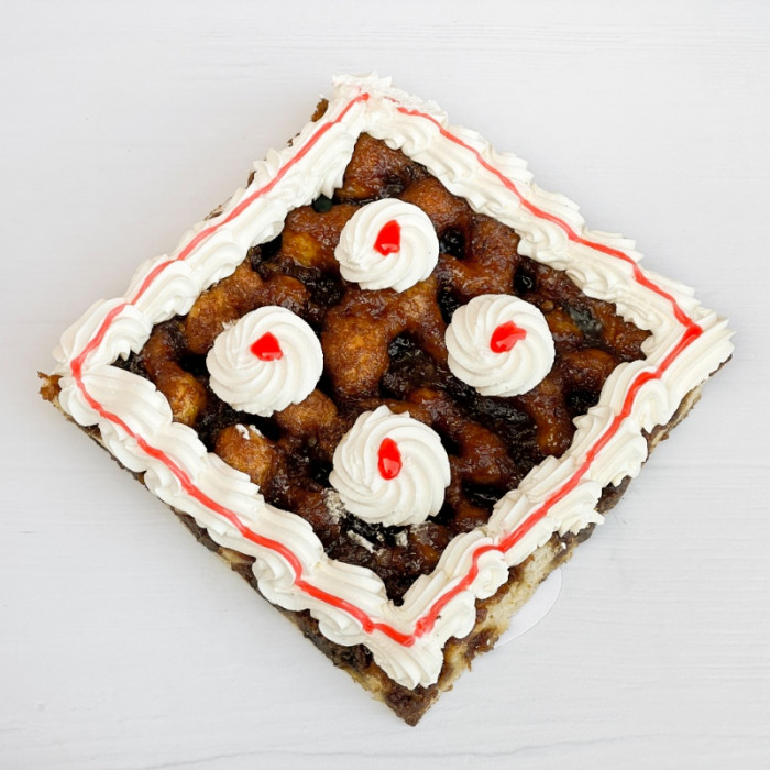 Brunsviger med fløde  (Afh. tidligst kl. 10.00)