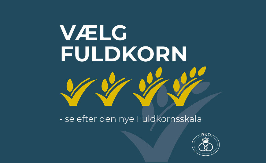 Velkommen til Fuldkornsskalaen fra bagerbranchen – ny mærkningsordning hos de danske bagere 