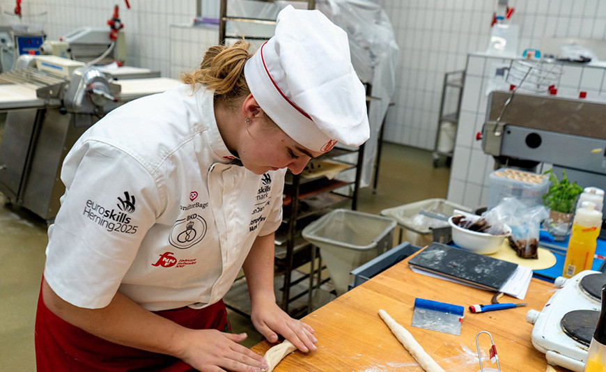 Bager fra Ørum skal kæmpe for Danmark ved EuroSkills 2025 i Herning