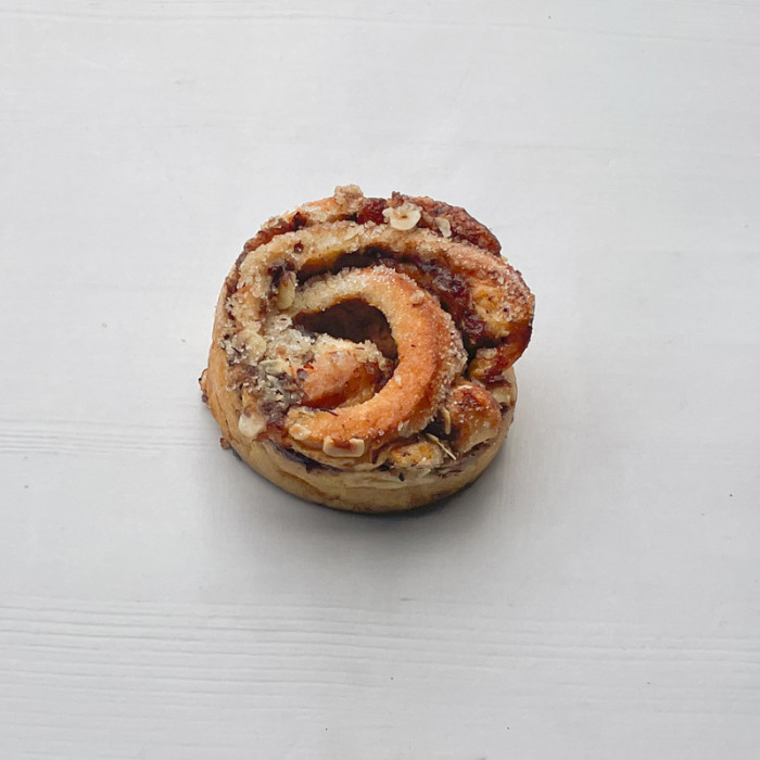 Jødekage m/sukker/nødder