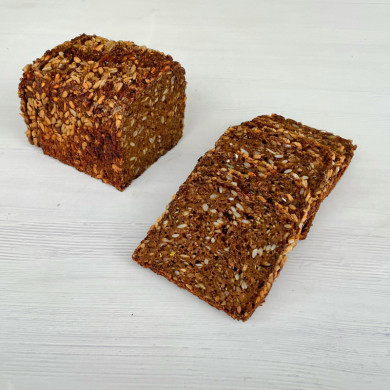 softkerne rugbrød i skiver