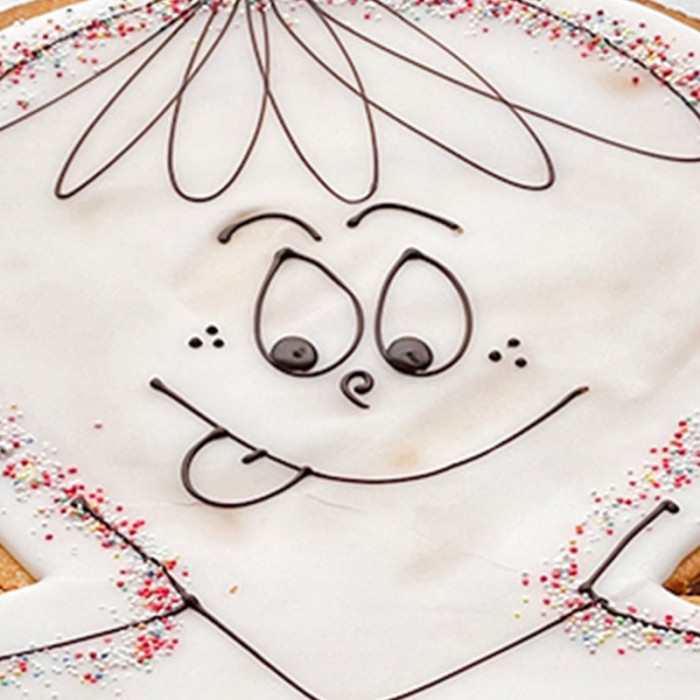 Kagemand: Hindbærsnitte (2 dage før afhentning)