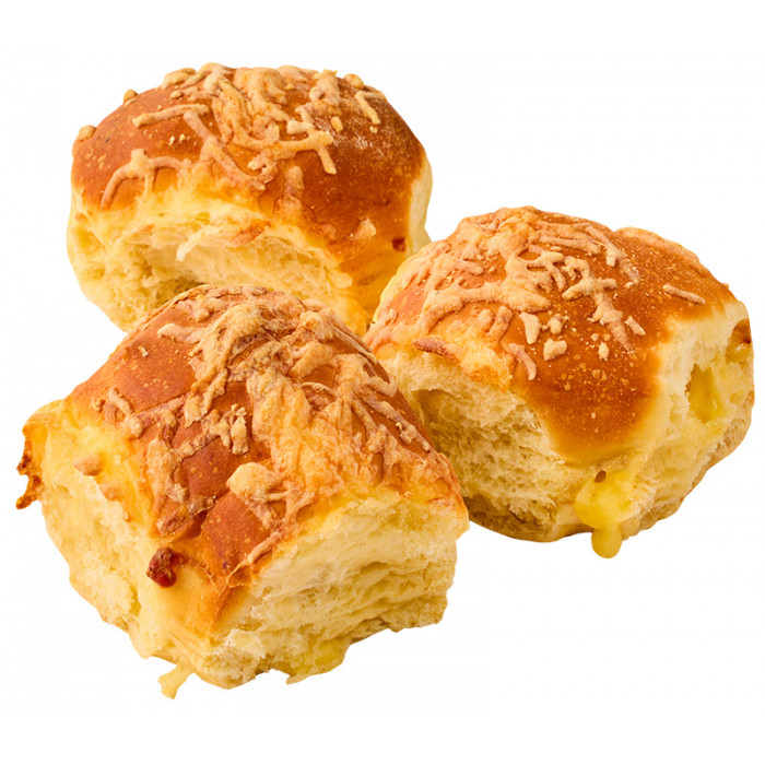 Ostebolle sammenbagt