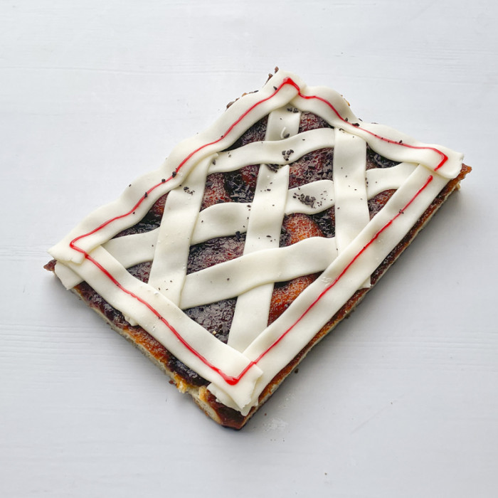 1/4 Brunsviger m/ marcipan