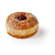 Berliner med hindbær