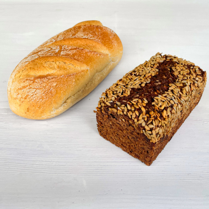 2 Brød Specialbrød/Rugbrød