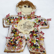 Kagemand hindbærsnitte 15 personer