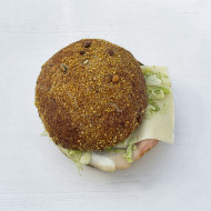 Sandwich m. skinke & ost