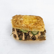 Sandwich m. Kebab og Chilimayo