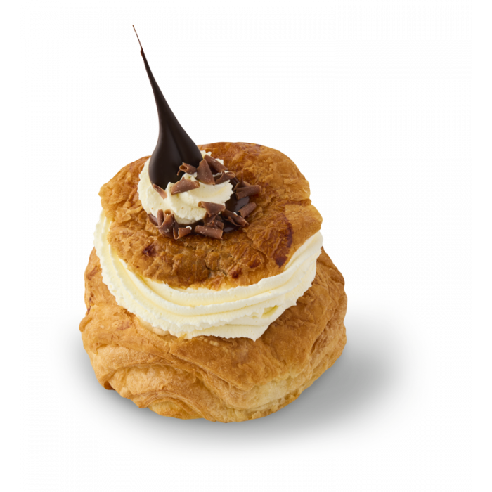   Fastelavnsbolle med nougat-creme