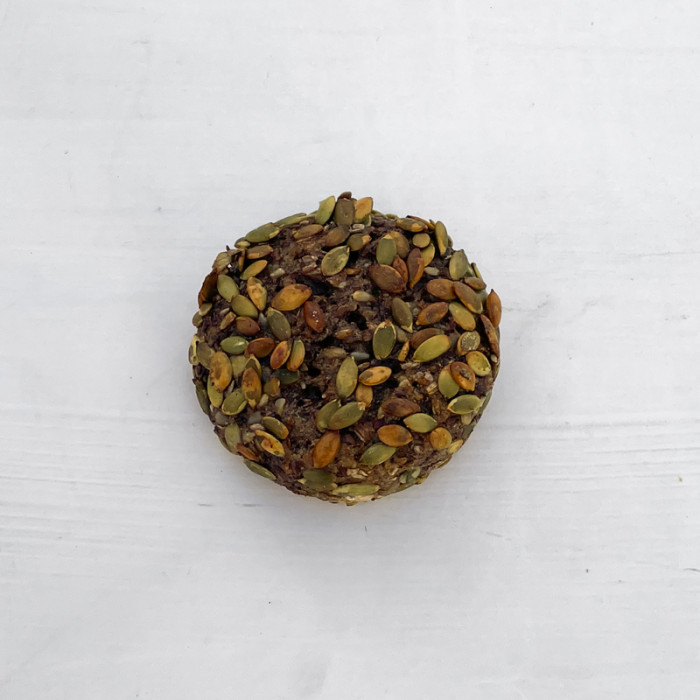 Rugbrødsbolle m/valnødder