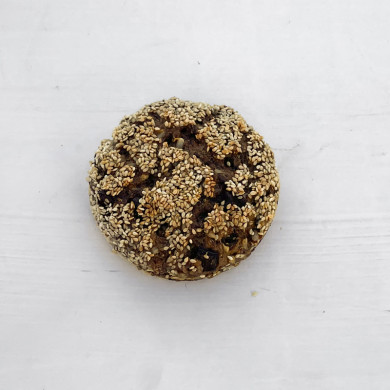 Rugbrødsbolle m. chokolade