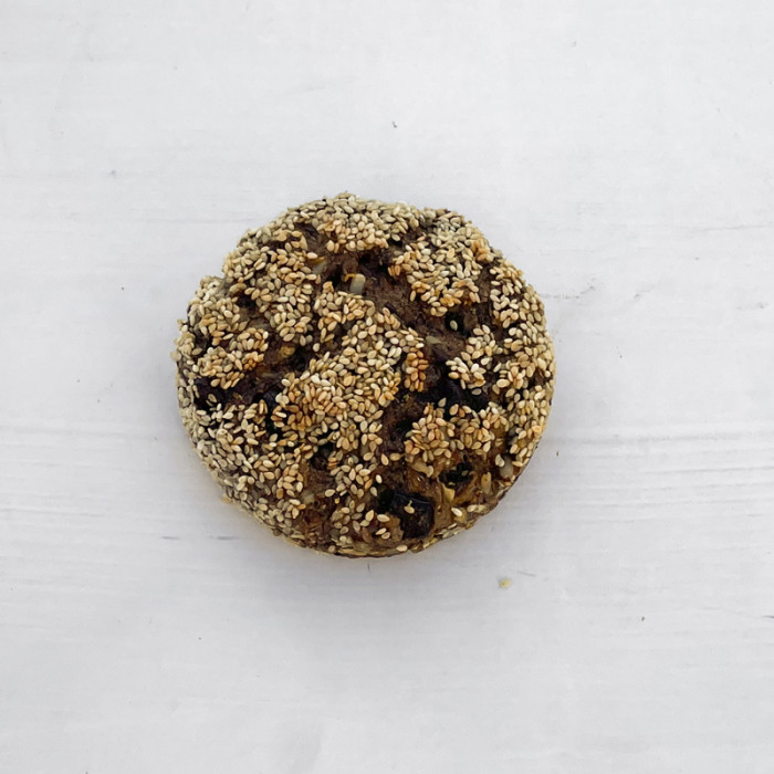 Rugbrødsbolle m. chokolade