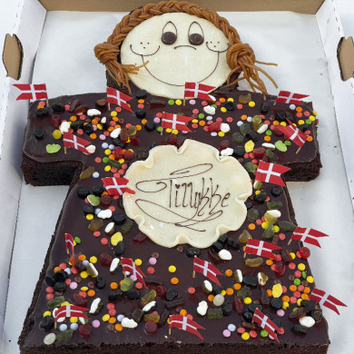  Kagemand/kone i chokoladekage