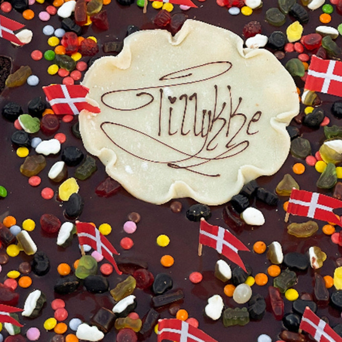 Kagemand/kone chokoladekage 