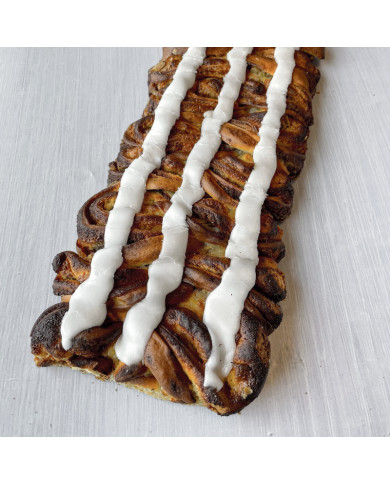 Kanelstang m. glasur