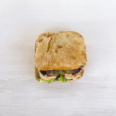 Sandwich med frikadelle