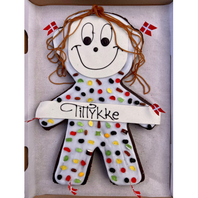 Chokolade kagemand/kone (ca 20 pers.)