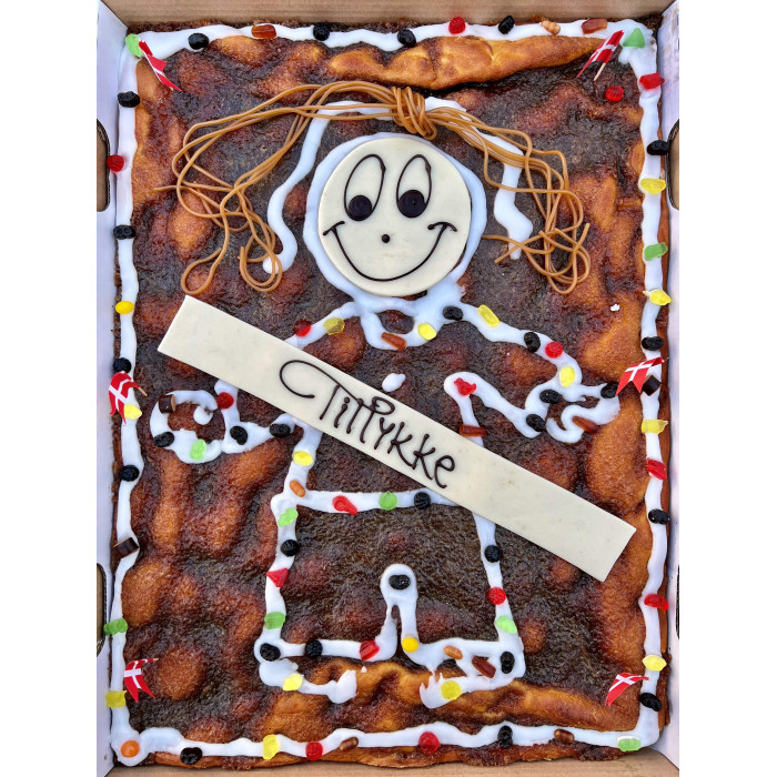 Brunsviger Kagemand/kone (ca 20 pers.)