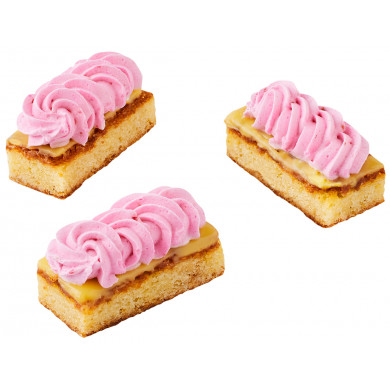 Blondie med hindbær tapas