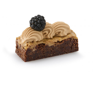 Tapaskager hitter stadig! Smag vores Brownie med karamel