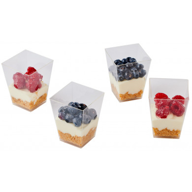 Cheesecake m. frugt tapas