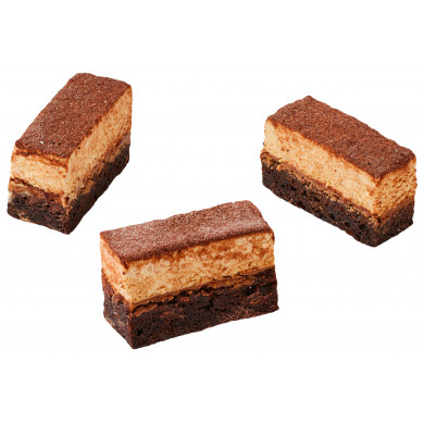 Brownie karamel/kaffe tapas