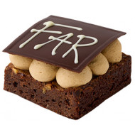 Farsdagsbrownie m. kaffemousse