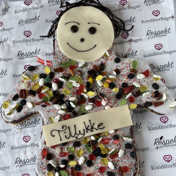 Studenterbrød kagemand