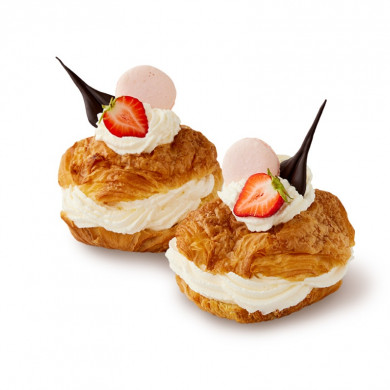 Fastelavnsbolle m. fløde