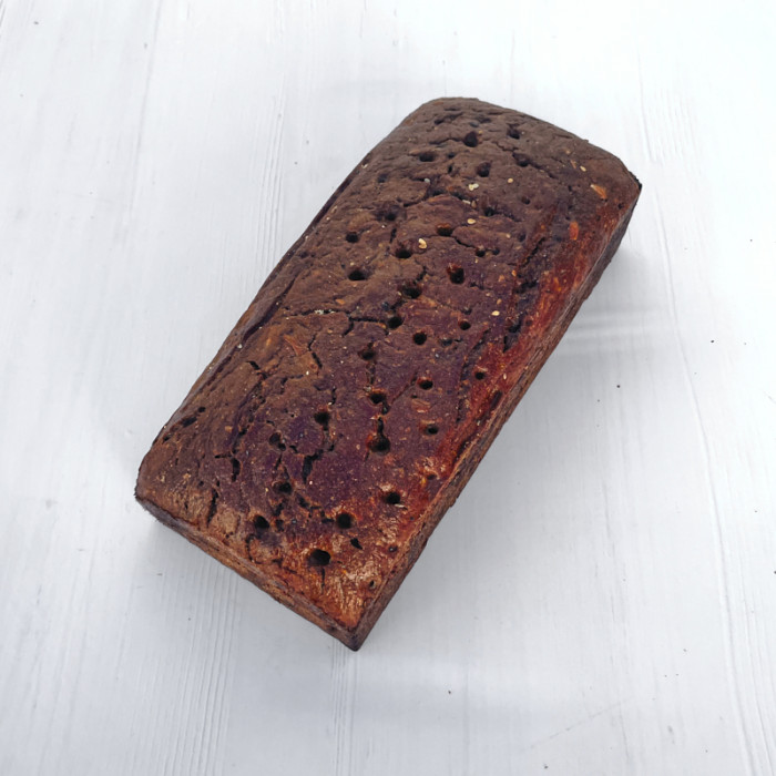 Gammeldags mørkt rugbrød