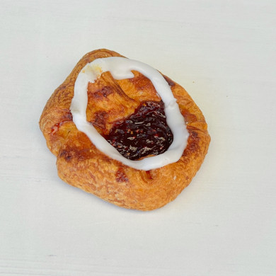 Spandauer med hindbær