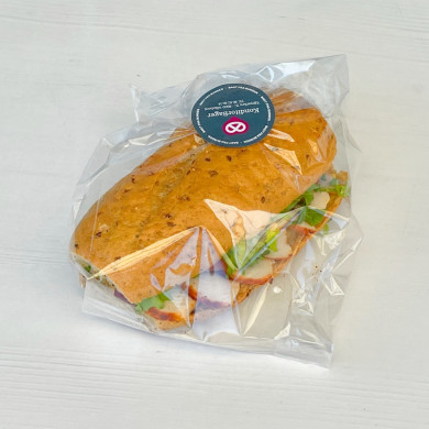 Sandwich m/ kylling og bacon