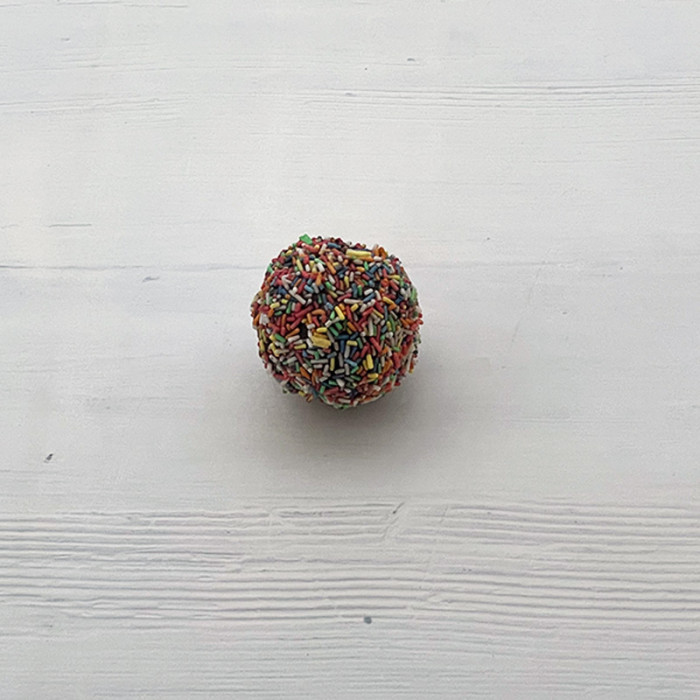 Trøffel m/ farvet krymmel